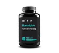 Zenement Nootrópico Natural - Para memoria y concentración - Ginkgo, Bacopa, Tirosina - 120 cápsulas