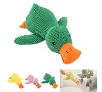 Noovelo Caiming Duck Toy, Calming Duck Dog Toy, Mellow Dog Calming Duck, Yellow Duck Dog Toy, Interactive Play, Firm, Soft, Crinkly, For Small To Large Dogs (C- 25CM)