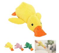 Noovelo Caiming Duck Toy, Calming Duck Dog Toy, Mellow Dog Calming Duck, Yellow Duck Dog Toy, Interactive Play, Firm, Soft, Crinkly, For Small To Large Dogs (A1-45CM)