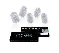 Nooves Dazzling Diva Premium Glam Glittergay Gel Nail Sheets 20 Un