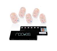 Nooves Gel Nails Peach Galettes Premium Luxe Metallic 20 Un