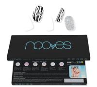 NOOVES - Láminas de Gel para Uñas|Funky Baby - Art Design 20 uds, Uñas de Gel Semicuradas Premium, Gel Nail Stickers,Pegatinas Uñas de Gel, Incluye 1 Lima de Uñas y 1 Palito de Naranjo, Vegano