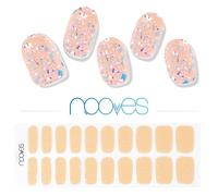 Nooves - láminas de gel para uñas-peach galettes - art design 20 uds