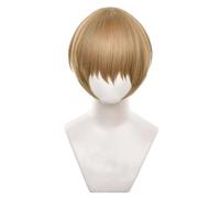 Noowye Anime Hijikata Toushirou/ShinsenGumi Cosplay Disfraz de hombre Traje Uniforme Negro Oro Pantalones Traje Traje Halloween Navidad Disfraz Fiesta Dress Up con Wig