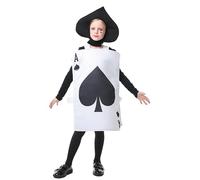 Noowye Anime Pik As / King Heart Dame/Bube/Queen Cosplay Disfraz de póker Cards Cosplay Halloween Costume Juego de póquer Fiesta Carnaval Dress Up Disfraz de Navidad