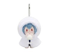 Noowye Ayanami Rei Stuffed Soft Plush Figura Anime Asuka Langley Soryu Peluche Colgante 10CM Kawaii Bolsas Colgantes PP Algodón Anime Regalo para los fans