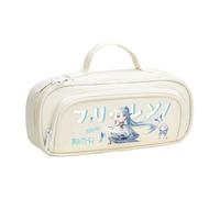 Noowye Frieren Estuche Estuche Anime Cielo/Helecho Estuche Estético Lápices Doble Cremallera - Regreso a la Escuela para Estudiantes, 21 x 6 x 9 cm, Tipo 10., 21*6*9CM, Maletín