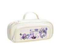 Noowye Frieren Estuche Estuche Anime Cielo/Helecho Estuche Estético Lápices Doble Cremallera - Regreso a la Escuela para Estudiantes, 21 x 6 x 9 cm, Tipo 8, 21*6*9CM, Maletín