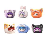 Noowye Frieren Felpa Colgante Anime Cielo/Remoto Felpa Suave Figura 12CM Kawaii Mini Anime Almohada Bolsas Colgantes Decoración Coche Adornos Regalo