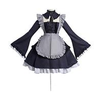 Noowye Kitagawa Marin/Shizuku Kuroe Cosplay Disfraz Anime Inui Sajuna Mujer Vestido Maid Disfraz Disfraz Halloween Disfraz Gótico Vestido Lolita Vestido Uniforme