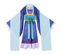 Noowye Lihua - Disfraz de anime Lihua para mujer, estilo chino, tradicional, vestido de cáñamo, para espectáculos, actuaciones, cosplay, fiesta