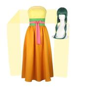 Noowye Maomao Disfraz de cosplay para mujer, vestido de anime con elementos de cáñamo, juego completo, disfraz de Maomao, Halloween, carnaval, fiesta, actuación escénica, disfraz para adultos