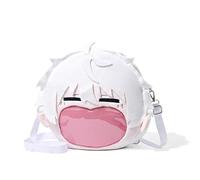 Noowye Seishiro Nagi/Chigiri Hyoma Ita Bag Anime Plush Bag Reo Mikage/Bachira Meguru Anime Mochila Felpa Kawaii Bag para niñas y mujeres, Seishiro Nagi, 37*35CM