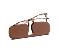 Nooz Gafas de lectura - Color Tortoise Corrección +2.00 - Forma Cuadrada - Gafas Lupas para Hombres y Mujeres - Modelo Dino Colección Essential