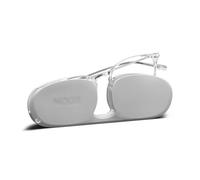 Nooz Optics Gafas de Lectura graduadas Essential Alba - Gafas Presbicia Para Hombre y Mujer - Montura de Nylon Ultraligera - Estuche Ultracompacto - Ovaladas - Cristal - 2,5