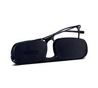 Nooz Optics Gafas de Lectura Graduadas Essential - Gafas Presbicia Para Hombre y Mujer - Montura de Nylon Ultraligera - Estuche Ultracompacto - BAO - Rectangulares - Azul marino - 3