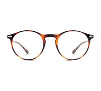 Nooz Optics Gafas de Lectura Unisex - Ultraligeras - Estuche Compacto - Gafas Presbicia - Hombre y Mujer - Ovaladas - Tortuga - 1,5