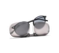 Nooz Optics Gafas de Sol de Lectura Unisex - Gafas Presbicia para Hombre y Mujer - Ligeras - Estuche Compacto - Varias Dioptrías - CRUZ - Redondas - Negro - 2