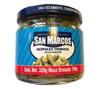 Nopales Tiernos En Escabeche Tarro 320/196 G