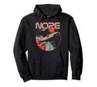 Nope Astronauta Divertido Misión Espacial Cohete Ciencia Luna Sudadera con Capucha
