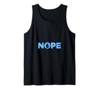 Nope Blue Color Island Mana Magic Camiseta sin Mangas