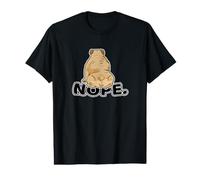 Nope. Camiseta de Bulldog inglés Perezoso Camiseta gráfica económica