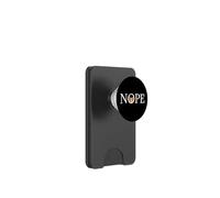 Nope Cat Design Presnickety Tabby Kitten PopSockets PopWallet para MagSafe