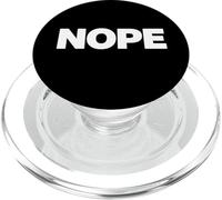Nope Humor seco Mínimo límite Mentalidad Identidad PopSockets PopGrip para MagSafe