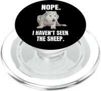 Nope I Haven't Seed The Sheep Wolf Meme PopSockets PopGrip para MagSafe