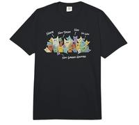 Nope, Nay, Not Today, Never! Gatos Perezosos extravagantes Comfort Colors Adult Heavyweight T-Shirt