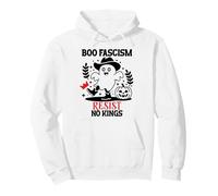 Nope No Kings in America Boo Fascism Fall of Fascism Resist Sudadera con Capucha