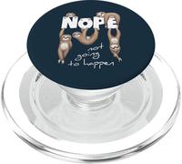 Nope Not Going To Happen Perezosos de la Pereza PopSockets PopGrip para MagSafe