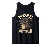 Nope Not Today Cat Camiseta sin Mangas
