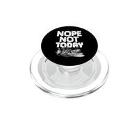 Nope Not Today Sarcástico Dead House Fly Procrastination PopSockets PopGrip para MagSafe