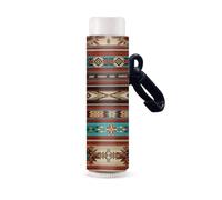 Nopersonality Chapstick - Llavero de manga con clip para bálsamo labial, rastreador de lápiz labial para mujeres, niñas y hombres, Tribu india, talla única