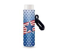 Nopersonality Chapstick - Llavero de manga con clip para bálsamo labial, rastreador de lápiz labial para mujeres, niñas y hombres, bandera de usa, talla única