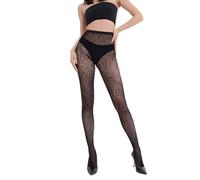 NOPKESV 1 par de medias de red con diseño de telaraña, calcetines de bruja, accesorios para disfraces de Carnaval y Halloween, ideales para mujer y niña, disfraz araña (Talla única)