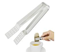 NOPKESV 1 pieza Pinzas para Bolsitas de Té y Té Suelto,Práctica para Soporte de Bolsitas de Té,Filtro de Té,Organizador de Bolsitas de Té,Exprimidor de Bolsitas de Té,Pinzas de Cocina Multiusos