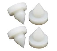 NOPOXA 4 almohadillas de freno de pedal de embrague 46505-SA5-000 46505SA5000 para Acura-Civic bloque de límite de freno h almohadilla limitadora