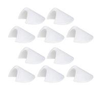 NOPOXA 5 pares de almohadillas de hombro de costura de espuma para camisas, ropa, trajes, abrigos, chaquetas, hombros altos y bajos
