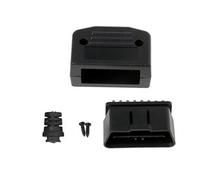 NOPOXA Auto OBD2 OBDII - Conector macho de 16 pines para escáner de diagnóstico, convertidor de cable extensor, cable adaptador impermeable