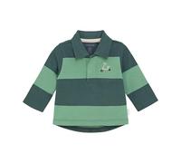 Noppies Baby Polo de Manga Larga para niños, Patrón de Rayas Medianas Gris - N338, 68 cm