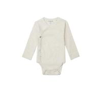 Noppies Baby Unisex Romper Rib Nino Long Sleeve, Mono Bebé-Niños, Oatmeal Melange - P611,