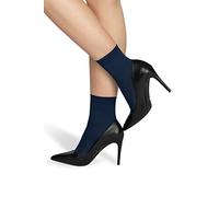 NOQ - Calcetines de mujer sobre la rodilla, color liso, 40 DEN, microfibra opaca mate, clásicos, con banda de confort, talla única, casual, para la oficina, Mira, Einheitsgröße Kurz