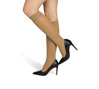 NOQ Calcetines de mujer, talla única, 40 DEN, microfibra, mate, clásicos, con cintura cómoda, talla única, Marta, Escala