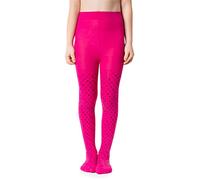 NOQ Medias delgadas para niños con bonito estampado para niñas, estampadas 40 DEN para la escuela, ceremonia de baile, casual, 128-134