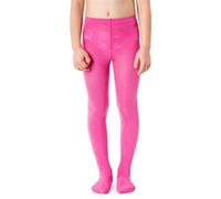 NOQ - Medias infantiles con efecto 3D, para danza, gimnasia, atuendo de fantasía, princesa pequeña, 116-122