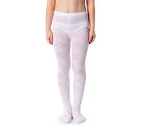 NOQ - Medias infantiles con efecto 3D, para danza, gimnasia, atuendo elegante, princesa pequeña, 116-122