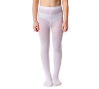 NOQ - Medias infantiles con efecto 3D, para danza, gimnasia, atuendo elegante, princesa pequeña, 92-98