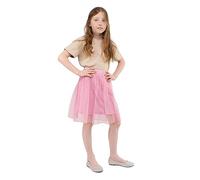 NOQ Medias para niña 20 Denier Clásico Semitransparente Patas Escolares Suave Ballet Danza Pantimedias Informales Duraderas Liso Adolescente Medias Diarias Ala, Rose 104/110
